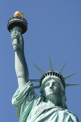 Obraz na płótnie Canvas pomnik, wolności, libertée, libertee, nowy, york, new-york