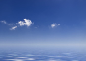 Fototapeta premium Clouds over Water