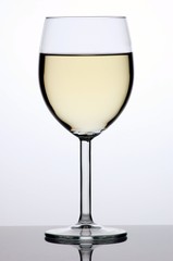 Glass of white wine
