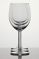 Three wineglsses