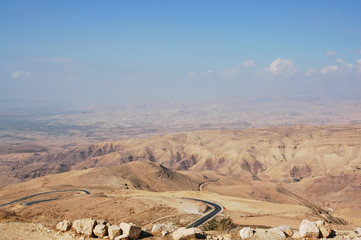 View from Mt. Nebo, jordan