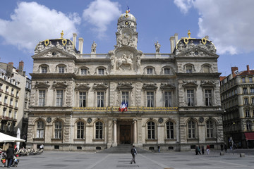 Mairie de Lyon, place des Terreaux