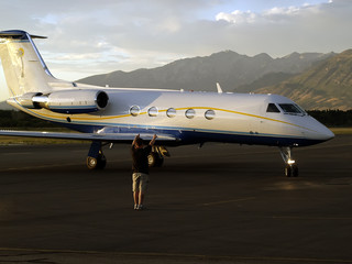 parking bizjet