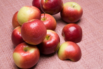 Fototapeta na wymiar Display of Apples