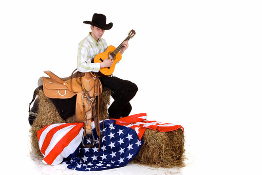 Fourth of july, cowboy
