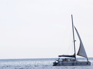 Obraz premium Voilier