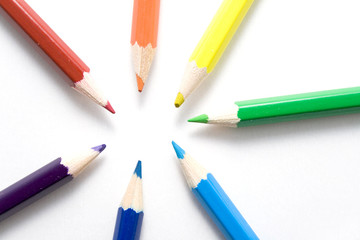 Different color pencils