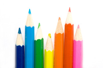 Different color pencils