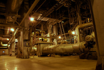 Equipment, cables, machinery and piping