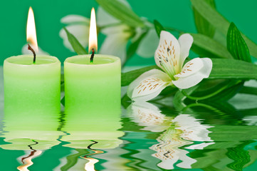 Spa candles