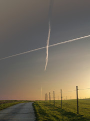 Kreuz am Himmel
