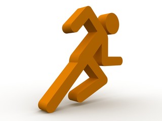 zeichen für läufer