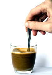 Cafe con leche condensada