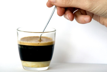 Cafe con leche condensada