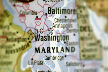 Map of Washington DC