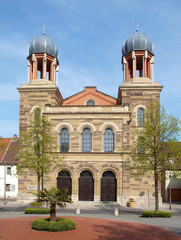 Fototapeta na wymiar Synagoga w Kitzingen