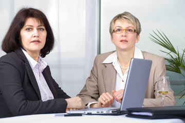 Obraz premium business woman