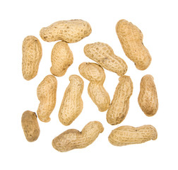 Isolated Peanuts