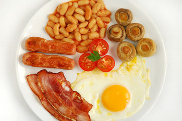 Traditional English breakfast
