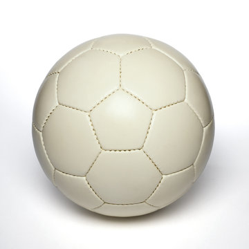 Pallone da calcio bianco