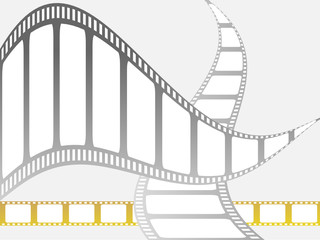 Fototapeta premium Film tapes