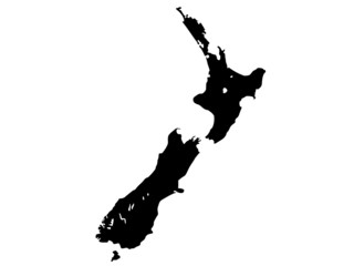 New Zealand Vector Map