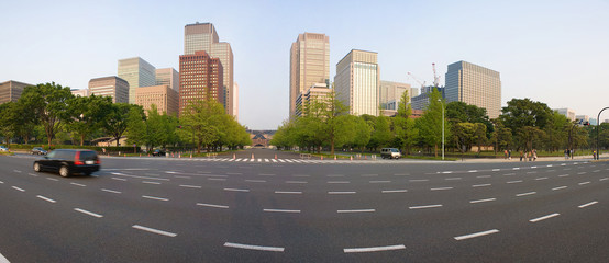 Toyko cityscape from the imperial palace - 7397087