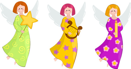 Christmas angels