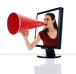 Monitor Megaphone