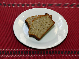 Banana Macadamia Nut Bread