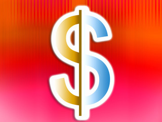 Obraz premium Dollar 10