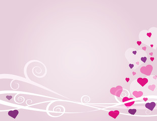 valentine or hearts background