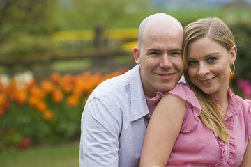 Obraz premium Young couple in love