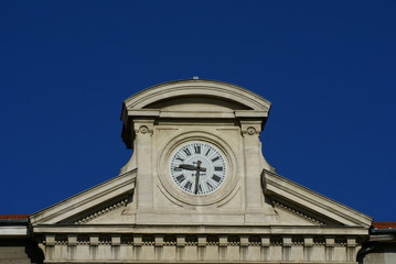 architecture, horloge