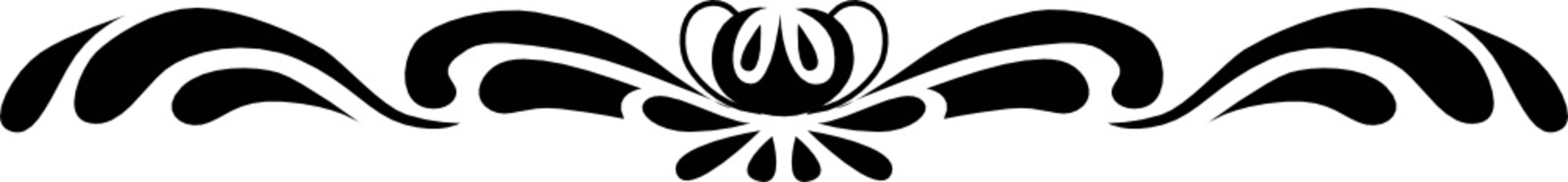 Tribal Border Tattoo