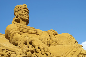 Obraz premium sculpture de sable