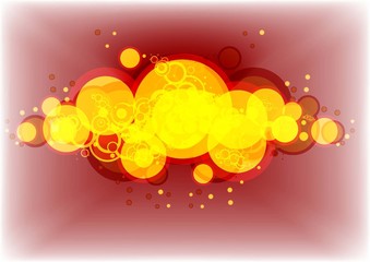 bulles rouges