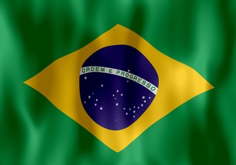 bresil drapeau froissé brazil crumpled flag