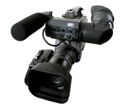 isolated dv camcorder