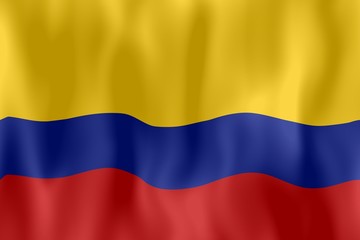colombie drapeau froissé colombia crumpled flag
