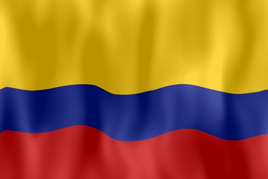 colombie drapeau froiss&eacute; colombia crumpled flag
