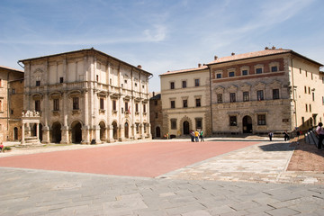 Fototapeta premium montepulciano main square