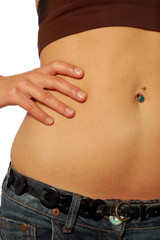 Naklejka premium perfect belly