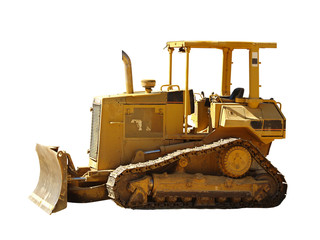 Isolated Bulldozer