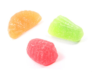 Gummies Fruity Flavored Isolated