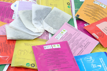 Tea pouches and the bags