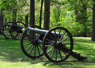 Civil War cannons