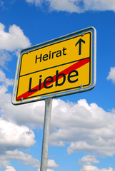 Liebe - Heirat