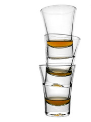 Shots of whisky