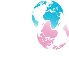 planète terre male et femelle en accouplement